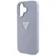 Guess Hot Stamp 4G Pattern Triangle Metal Logo Apple iPhone 16 purple