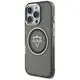 Guess IML Metal Mountain Logo MagSafe Apple iPhone 16 Pro black