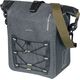 Basil Sakwa pojedyncza BASIL NAVIGATOR STORM SINGLE PANNIER BAG M 12-15 L, Hook On System, wodoodporna, grey black (NEW 2024)
