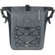 Basil Sakwa pojedyncza BASIL NAVIGATOR STORM SINGLE PANNIER BAG M 12-15 L, Hook On System, wodoodporna, grey black (NEW 2024)