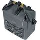 Basil Sakwa pojedyncza BASIL NAVIGATOR STORM SINGLE PANNIER BAG M 12-15 L, Hook On System, wodoodporna, grey black (NEW 2024)