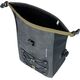 Basil Sakwa pojedyncza BASIL NAVIGATOR STORM SINGLE PANNIER BAG M 12-15 L, Hook On System, wodoodporna, grey black (NEW 2024)
