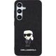 Karl Lagerfeld Karl Lagerfeld KLHCS24SGKNPSK S24 S921 black/black hardcase Fixed Glitter Ikonik Logo Metal Pin