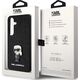 Karl Lagerfeld Karl Lagerfeld KLHCS24SGKNPSK S24 S921 black/black hardcase Fixed Glitter Ikonik Logo Metal Pin