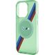BMW BMW BMHMP15LHDTN iPhone 15 Pro 6.1" zielony/green hardcase M Tricolor Stripes MagSafe