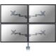 Neomounts Uchwyt biurkowy na 4 monitory 10" - 27" (FPMA-D935D4)