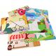 LeanToys Układanka Tangram 7 Magnetycznych Klocków