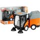 LeanToys Auto Śmieciarka Zamiatarka Jeździ Gra 1:16 LEAN Toys