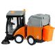 LeanToys Auto Śmieciarka Zamiatarka Jeździ Gra 1:16 LEAN Toys