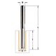 CMT Frez prosty HM długi 3 x 60mm (712.030.11)