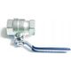 Tytan H-ZAWÓR KULOWY WODNY 1/2" TYTAN Z FILTREM SKOŚNYM // ZKWF-15-WW-R-H-TYTAN