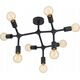 Lampa sufitowa EGLO Eglo Bocadella 1 98318 plafon lampa sufitowa oprawa 9x60W E27 czarna