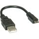 Καλώδιο Roline ROLINE USB 2.0, Τύπου A ST - Micro B ST 0,15 m (11.02.8310)
