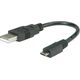 Καλώδιο Roline ROLINE USB 2.0, Τύπου A ST - Micro B ST 0,15 m (11.02.8310)