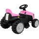Traktor z Przyczepą Różowy