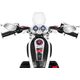 Motorek Chopper NightBike Biały