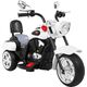 Motorek Chopper NightBike Biały