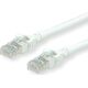 Καλώδιο Patch Roline ROLINE - RJ-45 (M) σε RJ-45 (M) - 15 μ - UTP - CAT 6a - χωρίς αλογόνα, διαμορφωμένο, πλεκτό - λευκό (21.15.2768)