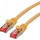 Καλώδιο Patch Roline ROLINE - RJ-45 (M) σε RJ-45 (M) - 3 m - SFTP, PiMF - CAT 6 - χωρίς αλογόνα, διαμορφωμένο, πολύκλωνο - κίτρινο (21.15.2623)