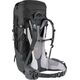 Plecak turystyczny Deuter Futura Air Trek SL 55 l + 10 l Czarny