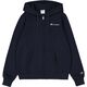 Champion Bluza damska Champion Full Zip Hoodie granatowa 117531 BS501 L