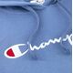 Champion Bluza damska Champion Hooded niebieska 117529 BS099 XL