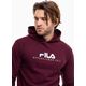 Fila Bluza męska Fila Brunssum burgundowa FAU0145 40107 L