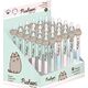 Długopis wymazywalny automatyczny z ergonomicznym uchwytem PUSHEEN p36, mix cena za 1 szt