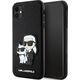 Karl Lagerfeld Etui Karl Lagerfeld KLHCN61SANKCPK Apple iPhone 11/XR hardcase czarny/black Saffiano Karl & Choupette