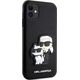 Karl Lagerfeld Etui Karl Lagerfeld KLHCN61SANKCPK Apple iPhone 11/XR hardcase czarny/black Saffiano Karl & Choupette