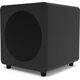KANTO AUDIO 8-INCH SEALED POWERED SUBWOOFER W. RCA CABLE - MATTE BLACK (INCL. TYPE C & G POWER CORDS)