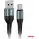 Kabel USB AMiO Kabel do ładowania usb-a - usb-c 3a 100cm fulllink amio-03911