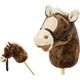Milly Mally Hobby Koń na Kiju Dark Brown EDUKAMP
