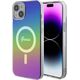 Guess GUHMP15SHITSK iPhone 15 / 14 / 13 6.1" wielokolorowy/rainbow hardcase IML Iridescent MagSafe