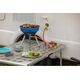 Campingaz Campingaz Party Grill 400 Caravan Connect gas cooker, gas grill (black/blue, 30mbar, with caravan connection, model 2023)