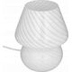 Lampa stołowa Atmosphera Lampa stołowa grzybek CARA, szklana, Ø 15 cm