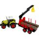 Mega Creative Moje ranczo Traktor z przyczepą 34 cm ze światłem i dźwiękami