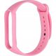 OEM Pasek silikonowy do XIAOMI Mi Band 5 / 6 / 7 różowy (37)