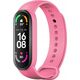 OEM Pasek silikonowy do XIAOMI Mi Band 5 / 6 / 7 różowy (37)