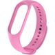 OEM Pasek silikonowy do XIAOMI Mi Band 5 / 6 / 7 różowy (37)