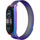 OEM Pasek metalowy METAL do XIAOMI  Mi Band 5 / 6 wielokolorowy (05)