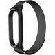 OEM Pasek metalowy METAL do XIAOMI Mi Band 5 / 6 czarny (01)
