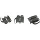 InLine InLine® crimp plugs Cat.6A RJ45 shielded, with bend protection and insertion guide, black, 100pcs. pack