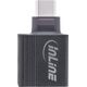 InLine® USB 3.2 to 1Gb/s network adapter, USB Type-C to RJ45