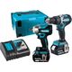 Σετ ηλεκτρικών εργαλείων Makita MAKITA.ZES.COMBO 18V (DHP484+DTW300) 3x5,0Ah DLX2359TJ1