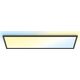 Lampa sufitowa Signify WiZ White Panel Tunable 3400lm Schwarz Einzelpack