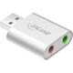 Adapter AV InLine INLINE USB Audio Soundadapter Mini Aluminium Gehaeuse