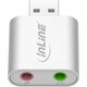 Adapter AV InLine INLINE USB Audio Soundadapter Mini Aluminium Gehaeuse