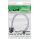 InLine InLine® Patch cable slim, U/FTP, Cat.8.1, TPE halogen-free, white 0.25m