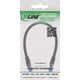 InLine InLine® Patch cable armoured, U/FTP, Cat.6A, black, 0.5m